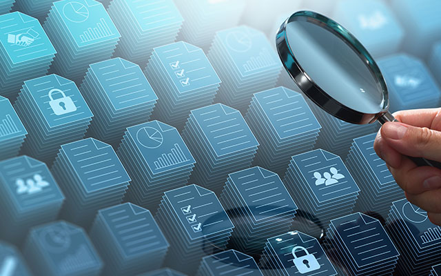 情報が散らばり、業務の「全体像」がつかめないのイメージ画像