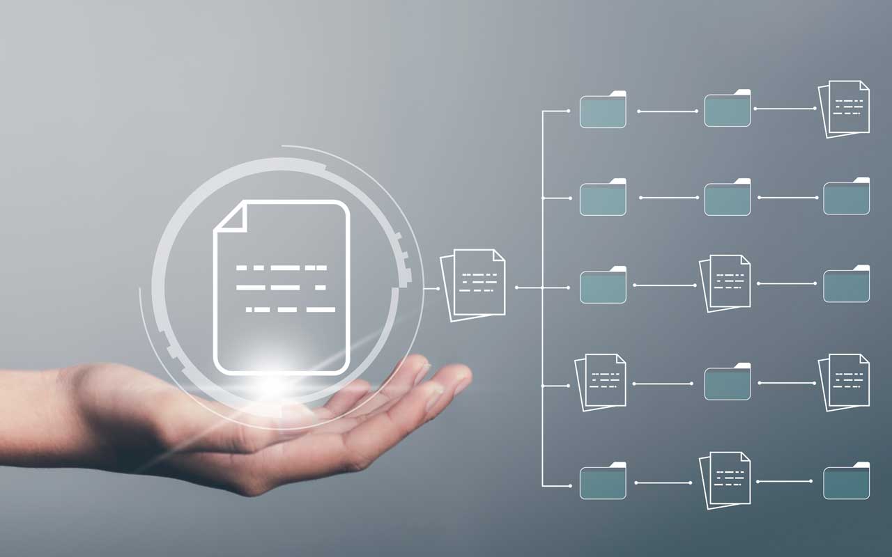 データ整理・削減のイメージ画像