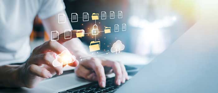 電子文書管理サービスへのリンク画像